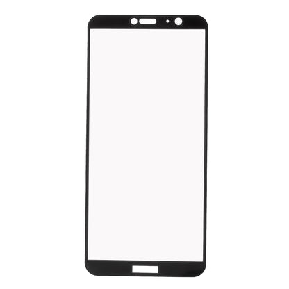 For Huawei P Smart / Enjoy 7S Silk Printing Full Size Tempered Glass Screen Protector