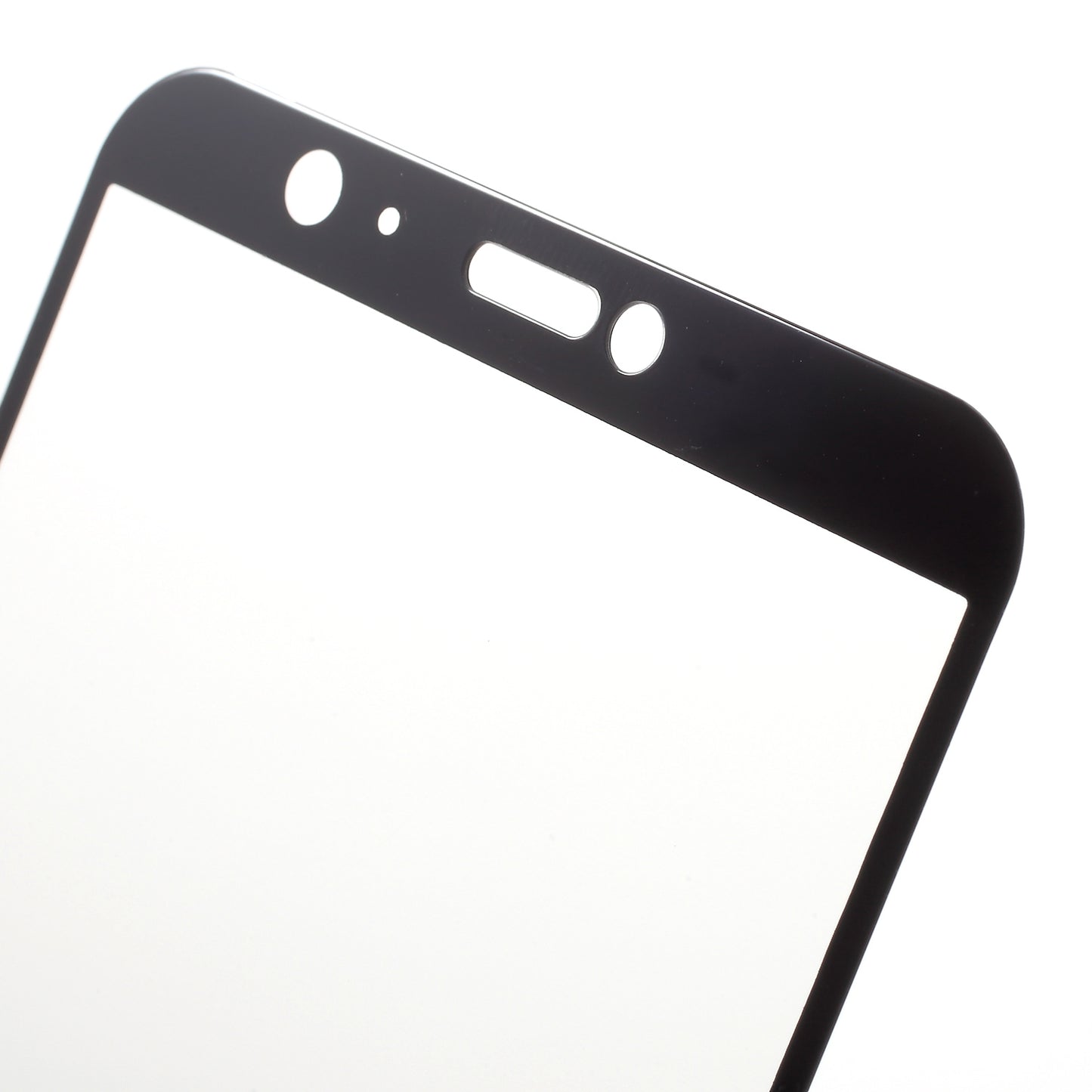 For Huawei P Smart / Enjoy 7S Silk Printing Full Size Tempered Glass Screen Protector