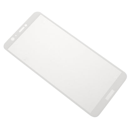 For Huawei P Smart / Enjoy 7S Silk Printing Full Size Tempered Glass Screen Protector
