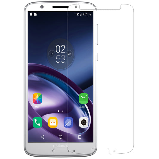 0.3mm Tempered Glass Screen Protector for Motorola Moto G6 Plus (Arc Edge)