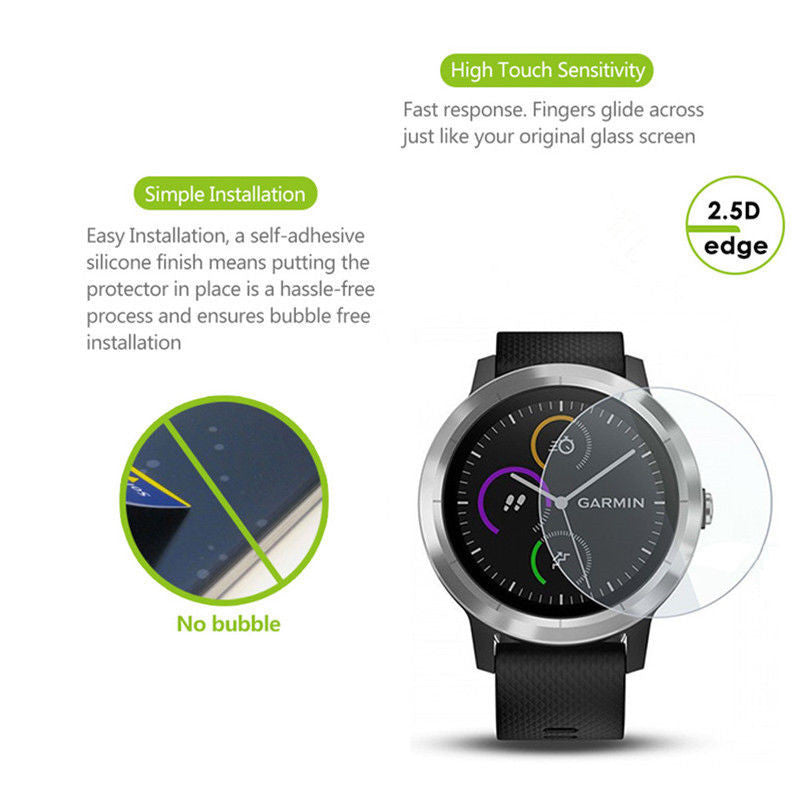 Tempered Glass Screen Protective Film for Garmin Vivoactive 3 / Fenix 5S