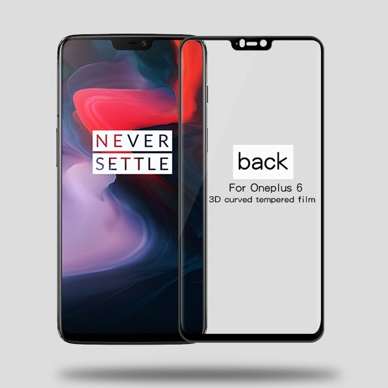MOFI 3D Curved Full Size Tempered Glass Screen Protector for OnePlus 6