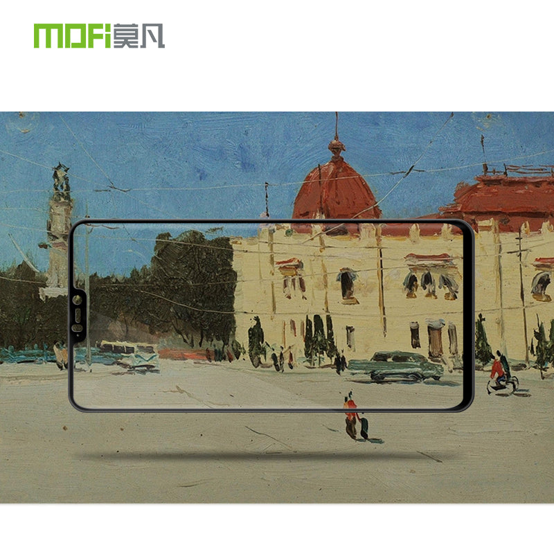 MOFI 3D Curved Full Size Tempered Glass Screen Protector for OnePlus 6