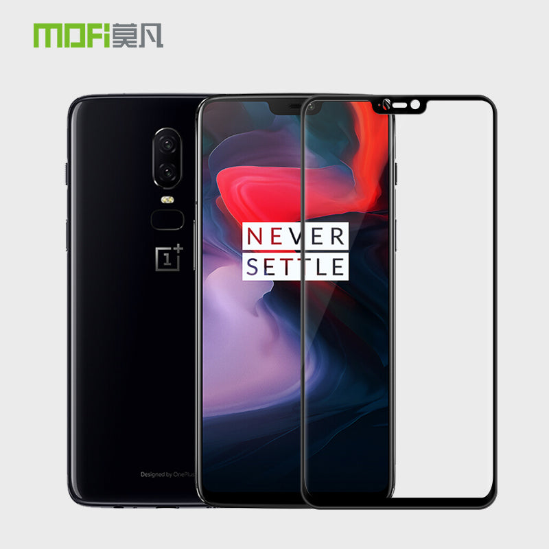 MOFI 3D Curved Full Size Tempered Glass Screen Protector for OnePlus 6