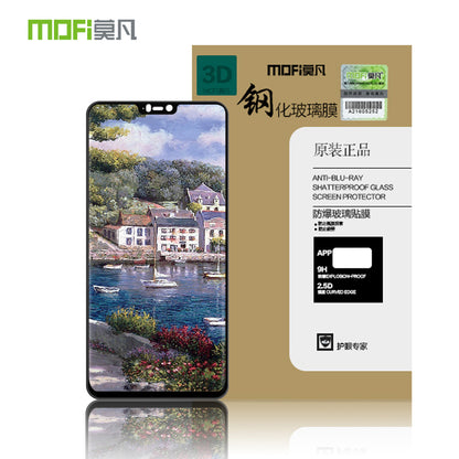 MOFI 3D Curved Full Size Tempered Glass Screen Protector for OnePlus 6