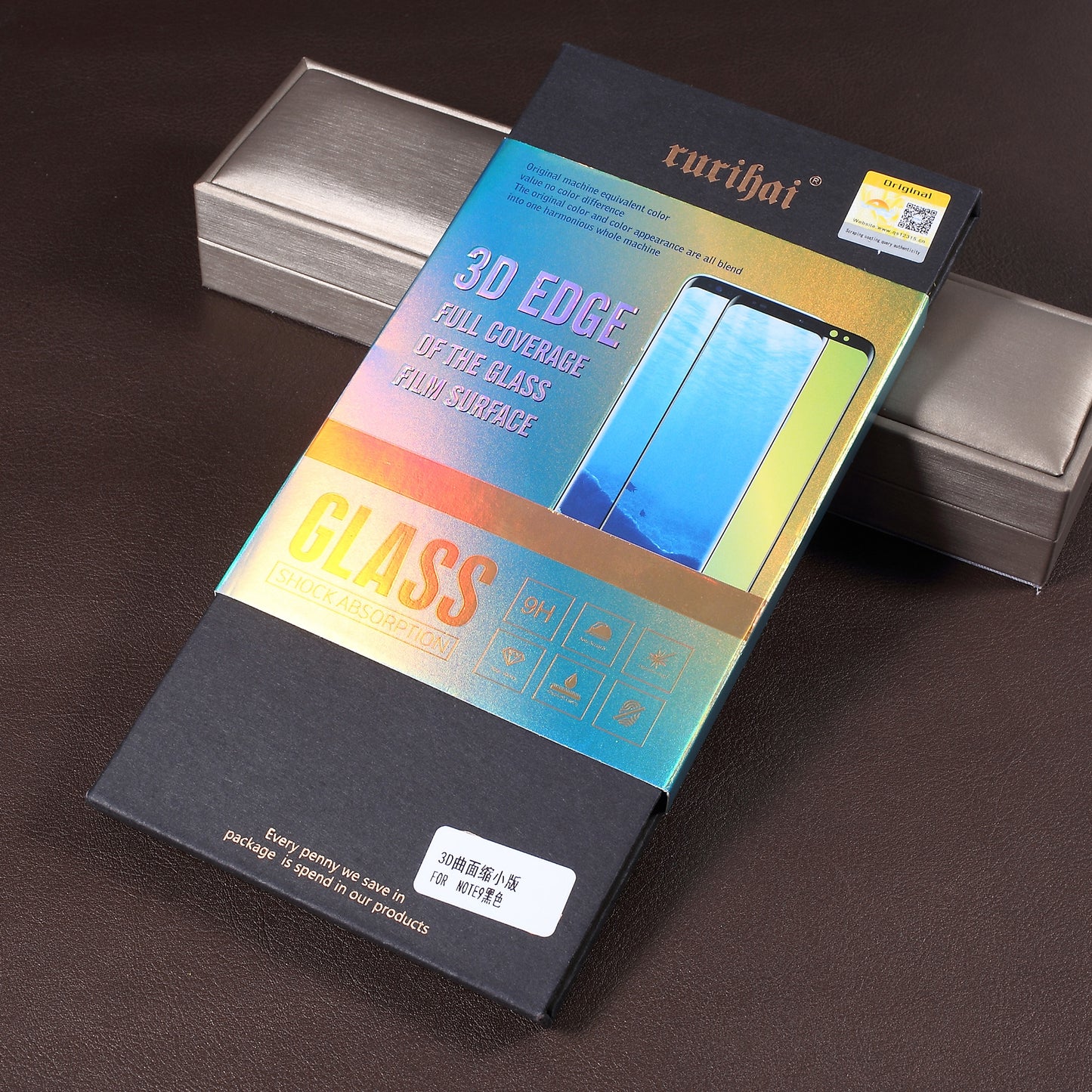 0.26mm 3D Curved Full Screen Tempered Glass Protection Film for Samsung Galaxy Note 9 (Opening on Top)