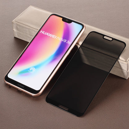 Anti-peep Full Screen Tempered Glass Protection Film for Huawei P20 Lite / Nova 3e (China)
