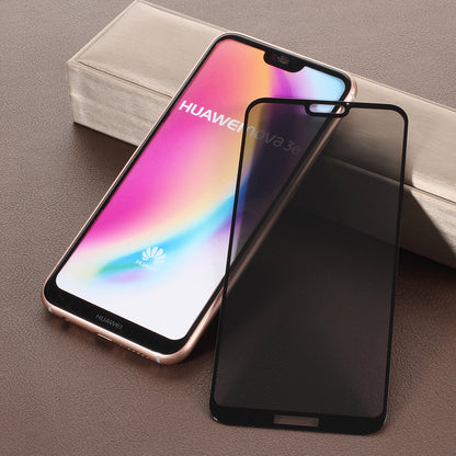 Anti-peep Full Screen Tempered Glass Protection Film for Huawei P20 Lite / Nova 3e (China)