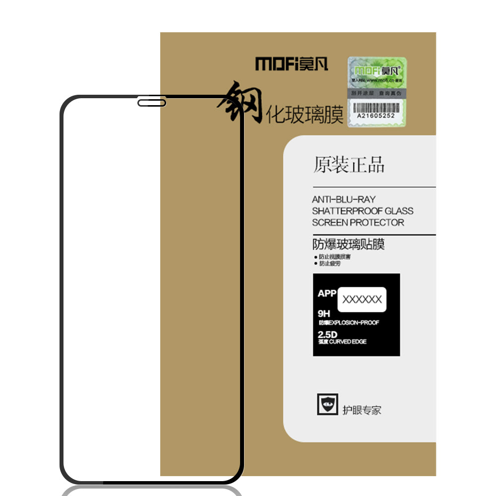 MOFI 9H Tempered Glass Full Screen Protector for iPhone (2019) 5.8" / XS / X 5.8 inch