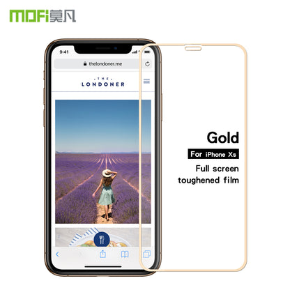 MOFI 9H Tempered Glass Full Screen Protector for iPhone (2019) 5.8" / XS / X 5.8 inch
