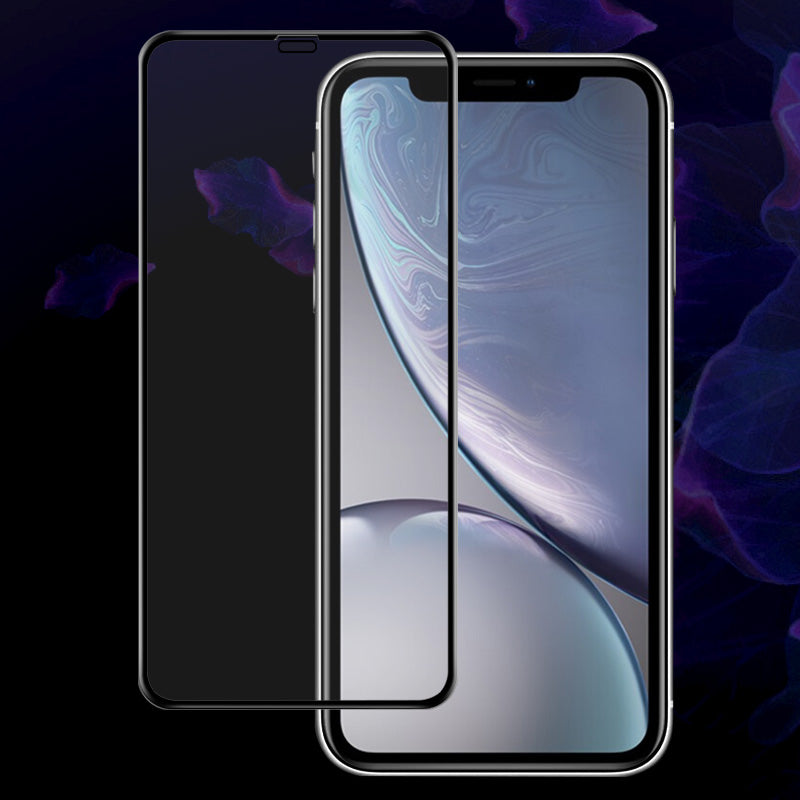 IMAK Pro+ Anti-explosion Full Screen Tempered Glass Protector for iPhone (2019) 6.1" / XR 6.1 inch- Black