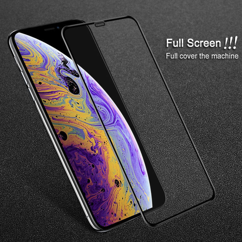 IMAK Pro+ Anti-explosion Full Screen Tempered Glass Protector Guard Film for iPhone (2019) 6.5" / XS Max 6.5 inch