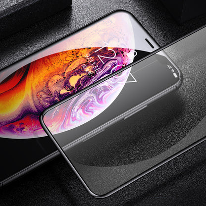 MOCOLO 3D Curved Full Glue Cold Carving Tempered Glass Screen Protector for iPhone (2019) 6.5" / XS Max 6.5 inch