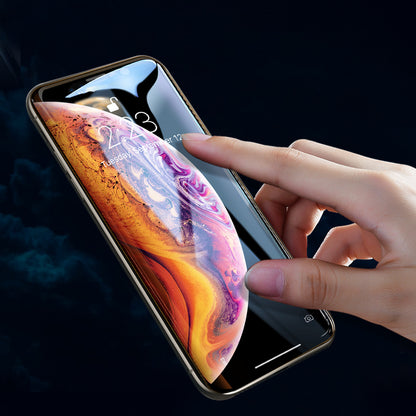 MOCOLO 3D Curved Full Glue Cold Carving Tempered Glass Screen Protector for iPhone (2019) 6.5" / XS Max 6.5 inch