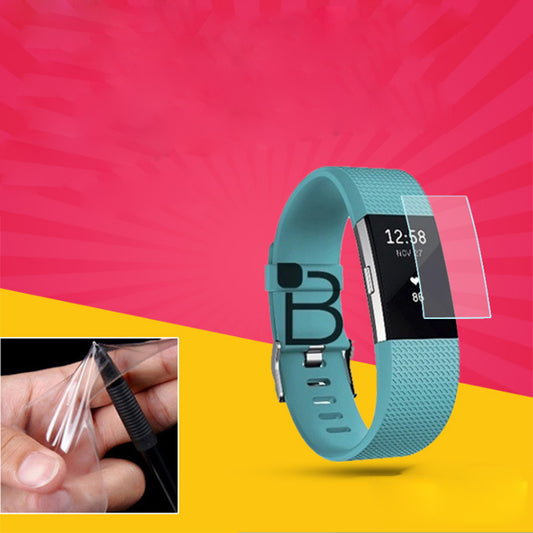 Soft TPU Anti-explosion Screen Protective Film for Fitbit Charge 2