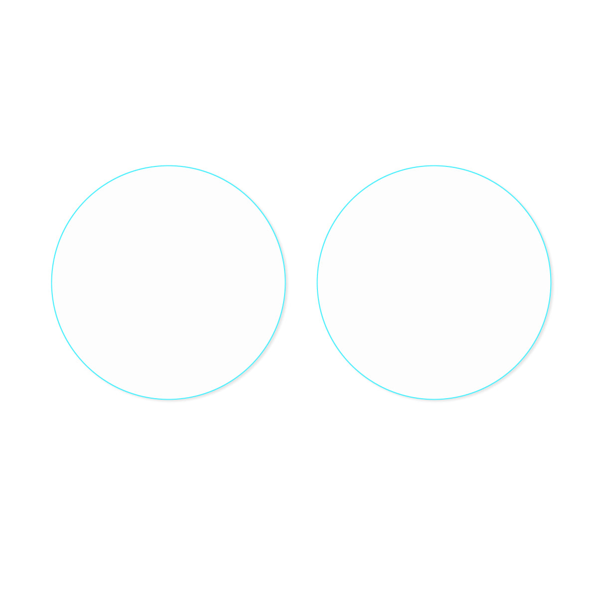 [2PCS] HAT PRINCE [Anti-scratch] 0.2mm 9H 2.15D Arc Edge Tempered Glass Camera Lens Protection Film for iPhone XR 6.1 inch