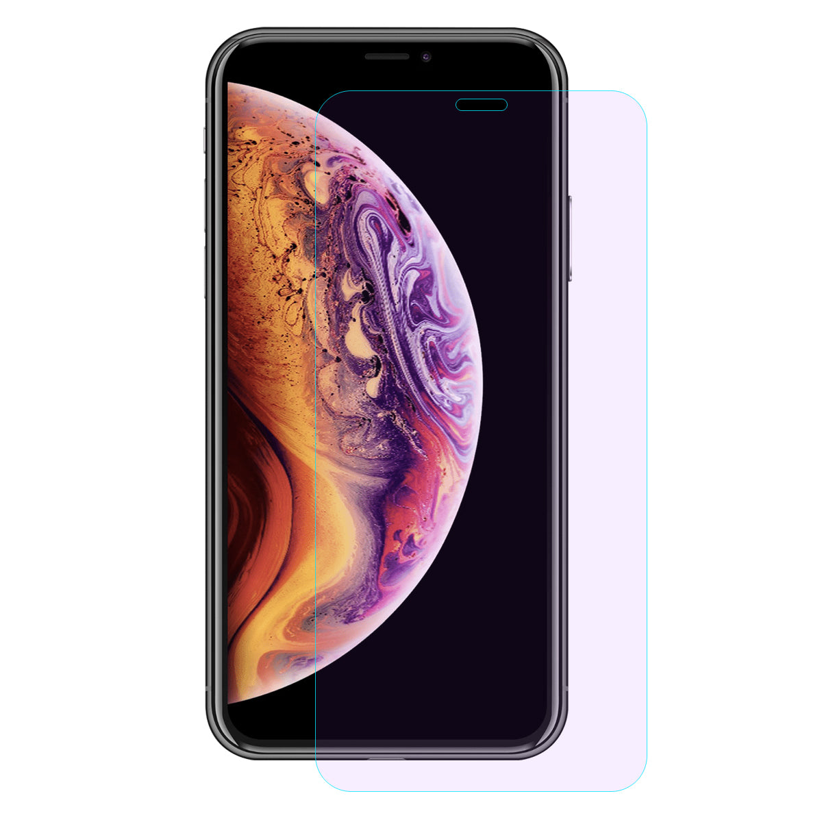 HAT PRINCE 0.26mm 9H Eyes Protection Anti-blue-ray Tempered Glass Screen Protector for iPhone (2019) 6.1" / XR 6.1 inch