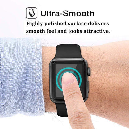 3D Full Covering 9H Scratch-proof Tempered Glass Screen Protector for Apple Watch Series 4 44mm