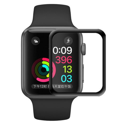 3D 9H Scratch-proof Tempered Glass Full Screen Protector for Apple Watch Series 4 40mm
