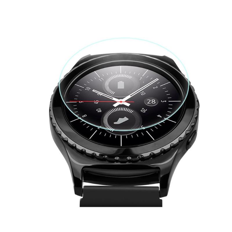 For Samsung Galaxy Watch 46mm 0.3mm Arc Edges Tempered Glass Screen Protector 9H Anti-scratch