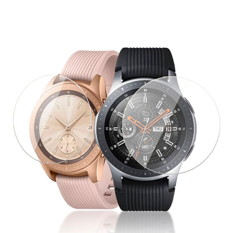 For Samsung Galaxy Watch 46mm 0.3mm Arc Edges Tempered Glass Screen Protector 9H Anti-scratch