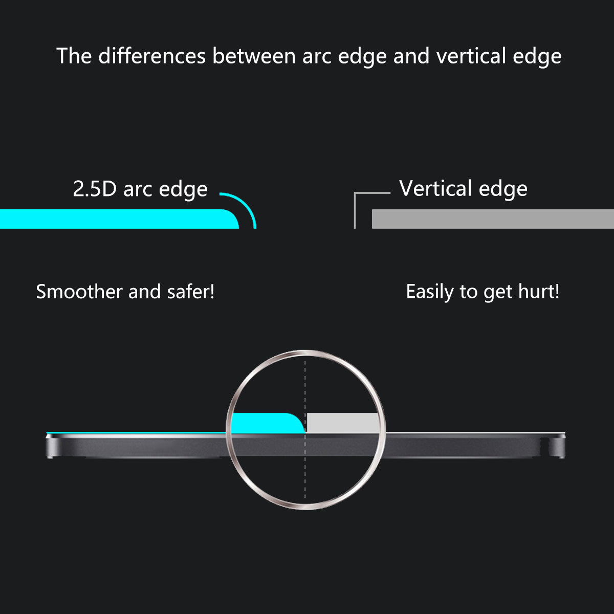 HAT PRINCE for Nokia 3.1 Plus Full Glue  Full Coverage Tempered Glass Screen Protector 0.26mm 9H 2.5D Arc Edge