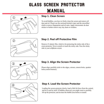 HAT PRINCE for Nokia 3.1 Plus Full Glue  Full Coverage Tempered Glass Screen Protector 0.26mm 9H 2.5D Arc Edge