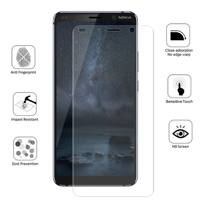 HAT PRINCE 3D Full Covering Soft Screen Protector Film for Nokia 9 PureView