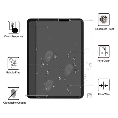 For iPad Air (2020)/Air (2022)/Pro 11-inch (2021)(2020)(2018) 0.25mm 9H Tempered Glass Screen Protector Film