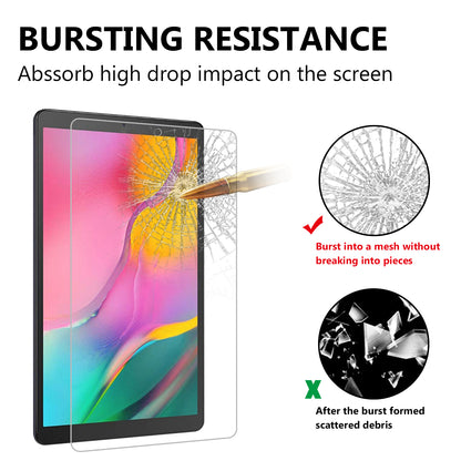 0.25mm Arc Edge 9H Full Screen Covering Tempered Glass Shield for Samsung Galaxy Tab A 10.1 (2019) SM-T515