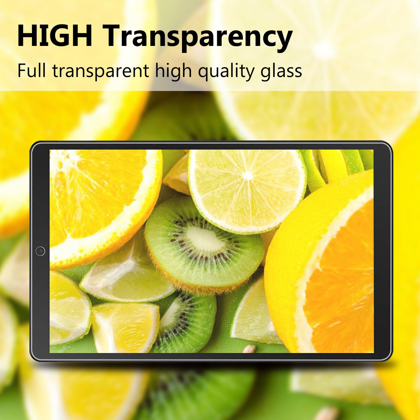 0.25mm Arc Edge 9H Full Screen Covering Tempered Glass Shield for Samsung Galaxy Tab A 10.1 (2019) SM-T515