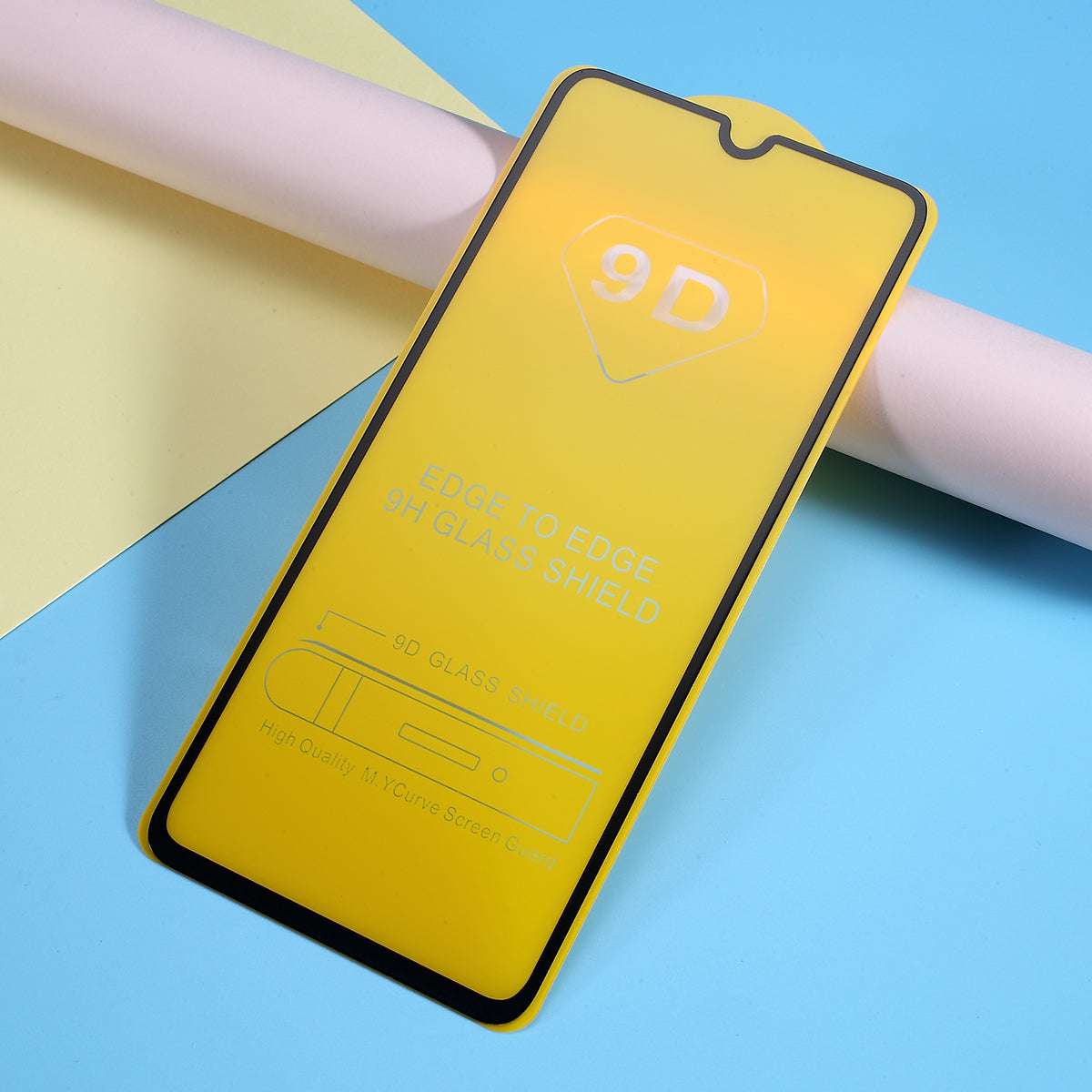 [Anti-explosion ] 9D Tempered Glass Full Screen Protector Film for Samsung Galaxy A70