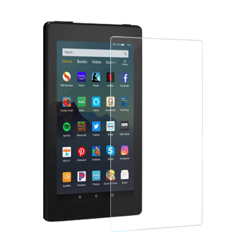 0.3mm Tempered Glass Screen Arc Edge Film for Amazon Fire 7 (2019) [Kids Edition]