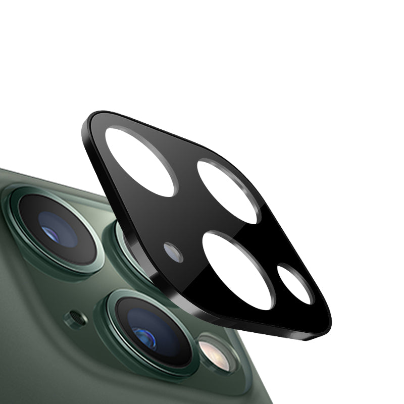 Metal + Tempered Glass Camera Lens Ring Protector for iPhone 11 Pro Max 6.5" / 11 Pro 5.8" (2019)