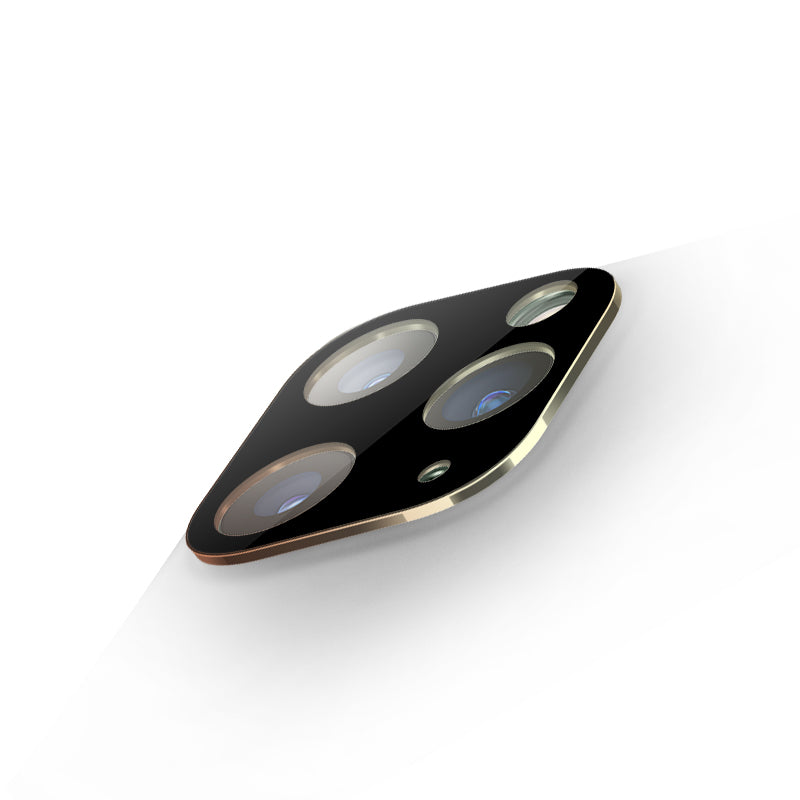 Metal + Tempered Glass Camera Lens Ring Protector for iPhone 11 Pro Max 6.5" / 11 Pro 5.8" (2019)