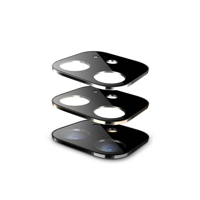 Metal + Tempered Glass Camera Lens Ring Protector for iPhone 11 6.1 inch (2019)