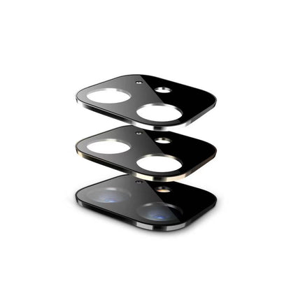 Metal + Tempered Glass Camera Lens Ring Protector for iPhone 11 6.1 inch (2019)