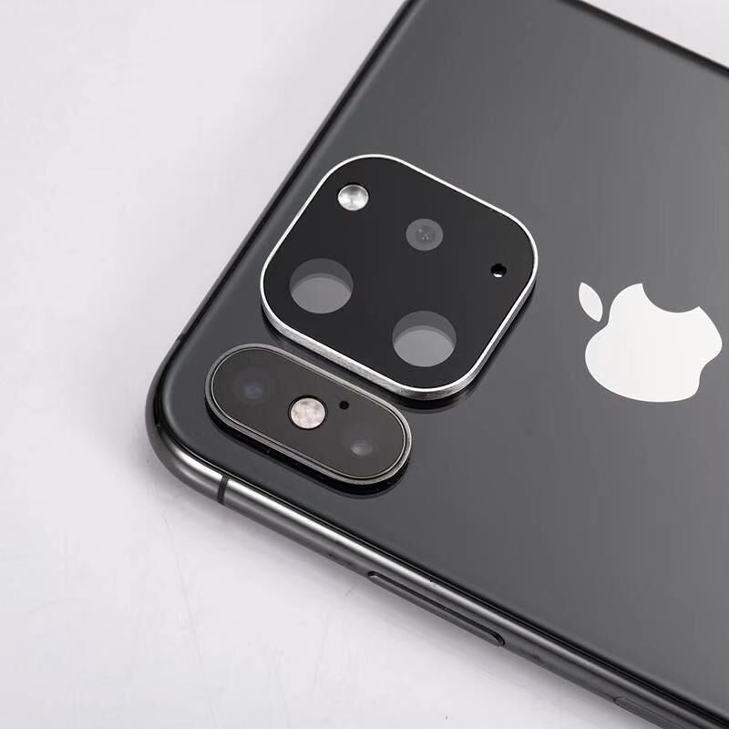 Disguise Into 11 Pro Max Camera Ring Lens Metal Cover for iPhone X/XS