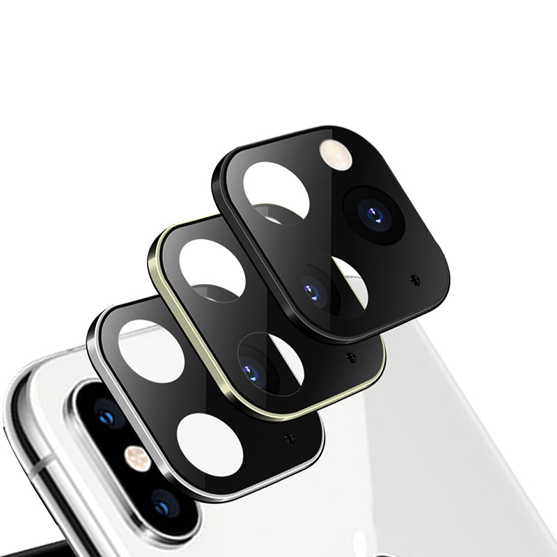 Disguise Into 11 Pro Max Camera Ring Lens Metal Cover for iPhone X/XS