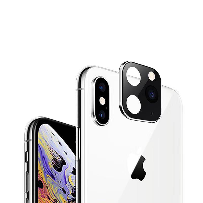 Disguise Into 11 Pro Max Camera Ring Lens Metal Cover for iPhone X/XS