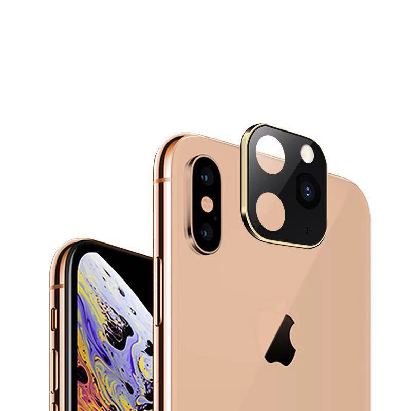 Disguise Into 11 Pro Max Camera Ring Lens Metal Cover for iPhone X/XS