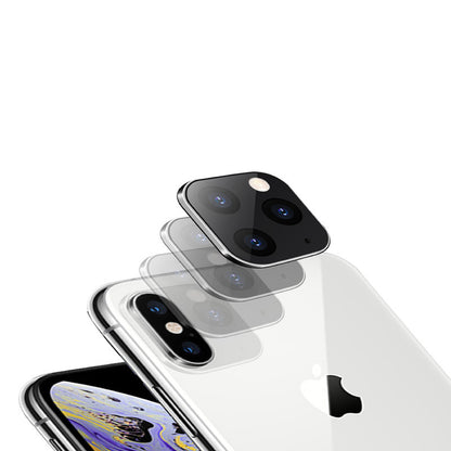 Disguise Into 11 Pro Max Camera Ring Lens Metal Cover for iPhone X/XS