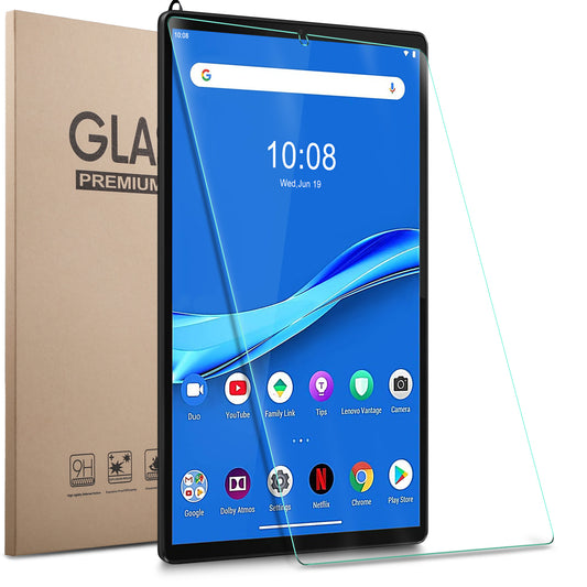 2.5D Arc Edges 9 Hardness Tempered Glass Screen Film for Lenovo M10 Plus 10.3 inch/Tab K10, Ultra Clear Transparency Full Size Screen Protector
