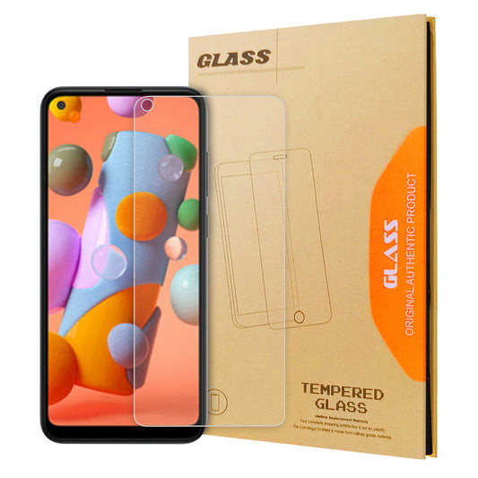 2.5D 9H Arc Edge Ultra Clear Tempered Glass Screen Protector Film for Samsung Galaxy A11/M11
