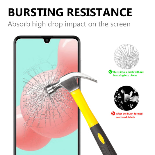 2.5D 9H Arc Edge Full Screen Tempered Glass Guard for Samsung Galaxy A41 (Global Version)