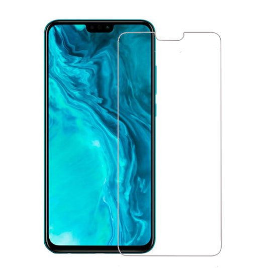 For Honor 9X Lite 0.3mm Tempered Glass Screen Protector Arc Edge Anti-explosion Film