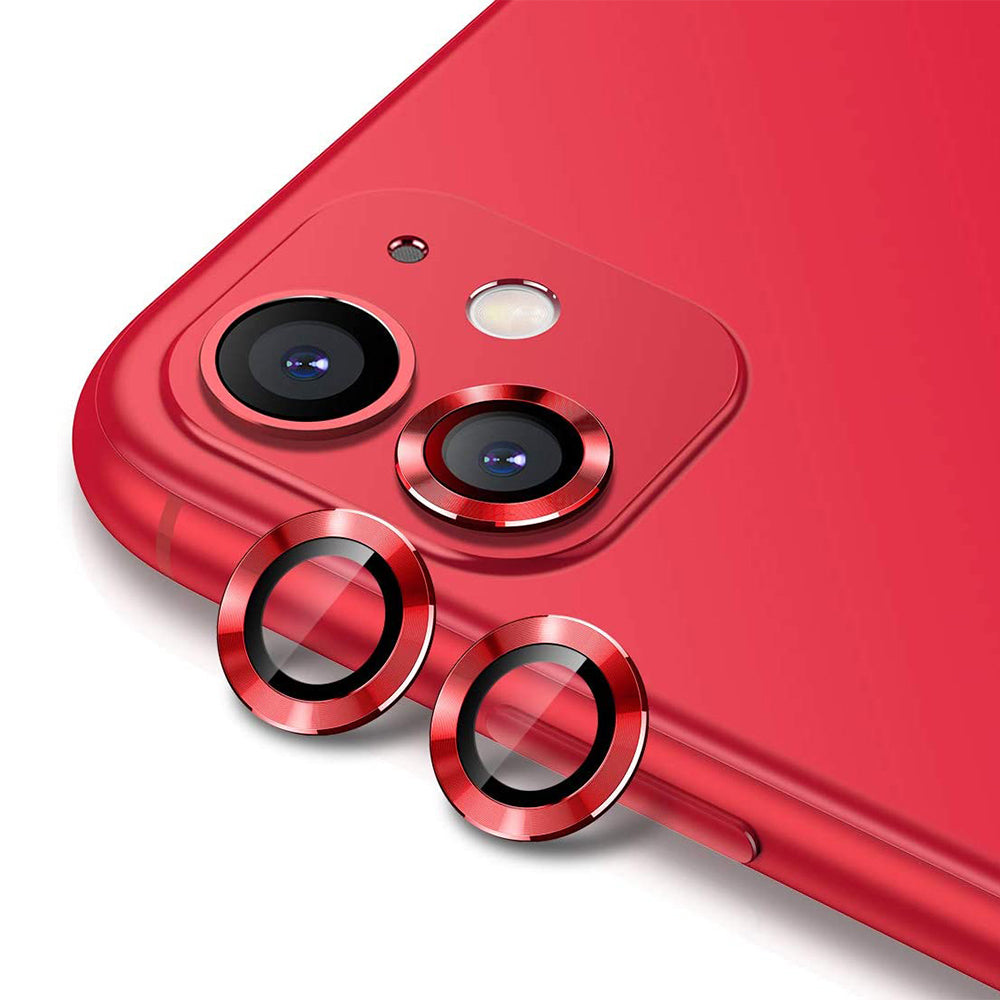 ENKAY 2Pcs/Set Phone Camera Lens Ring Protector for Apple iPhone 11 6.1 inch