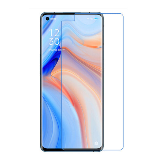 0.3mm Arc Edge Tempered Glass Screen Protector Anti-explosion for Oppo Reno4 4G/5G