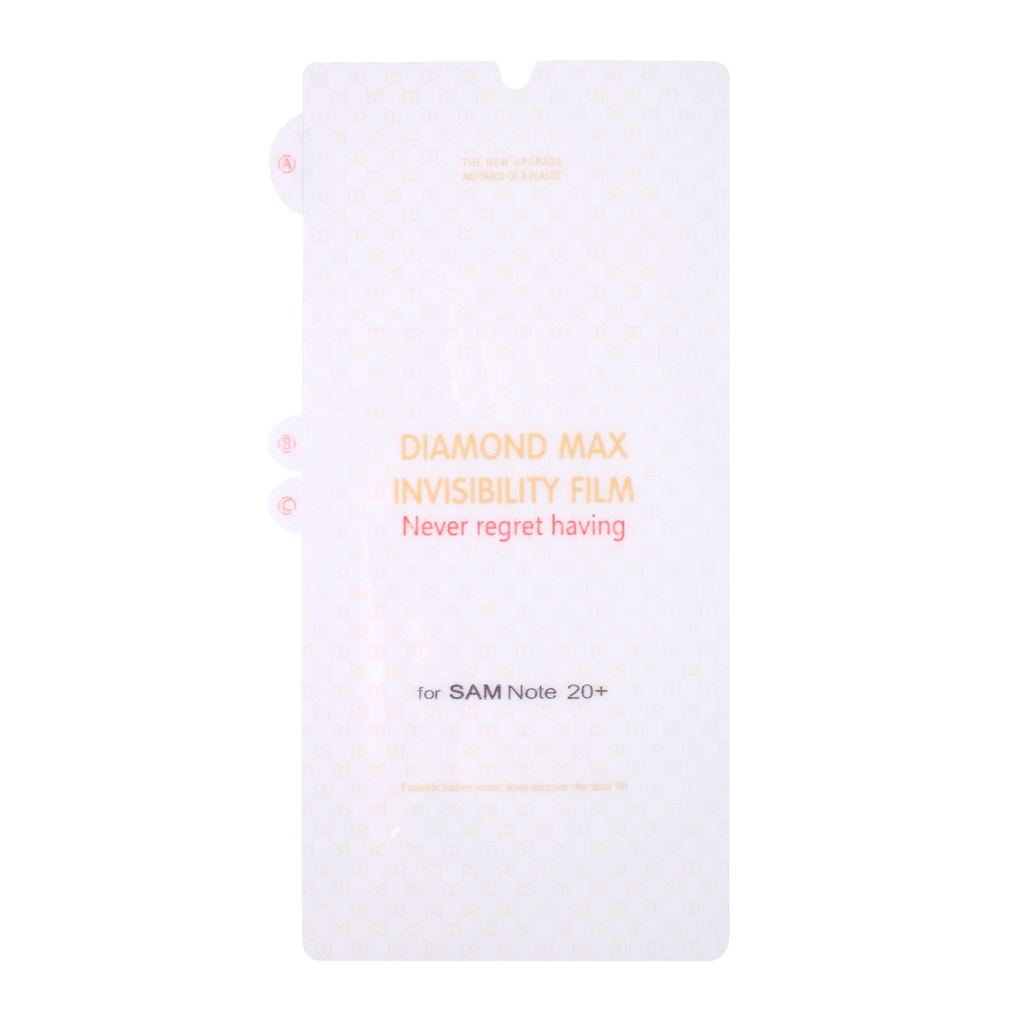 Soft TPU Phone Screen Film for Samsung Galaxy Note20 Ultra/Note20 Ultra 5G