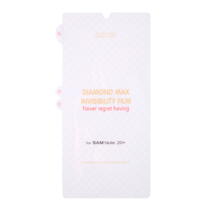 Soft TPU Phone Screen Film for Samsung Galaxy Note20 Ultra/Note20 Ultra 5G